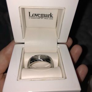 Men’s stainless steel ring size 10